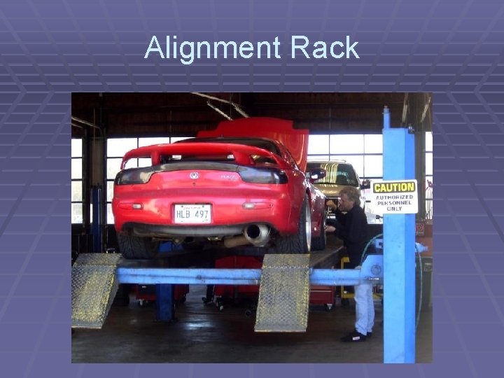 Alignment Rack 