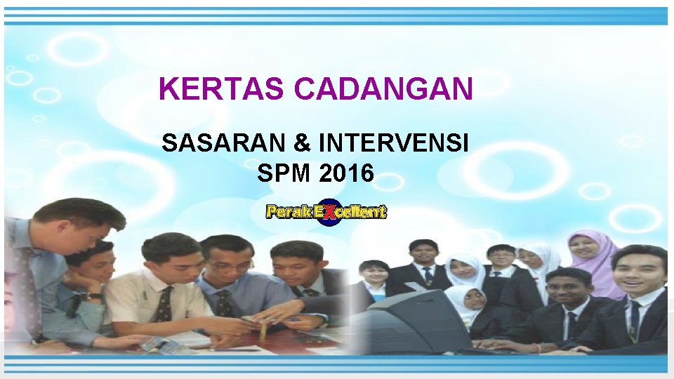 KERTAS CADANGAN SASARAN & INTERVENSI SPM 2016 