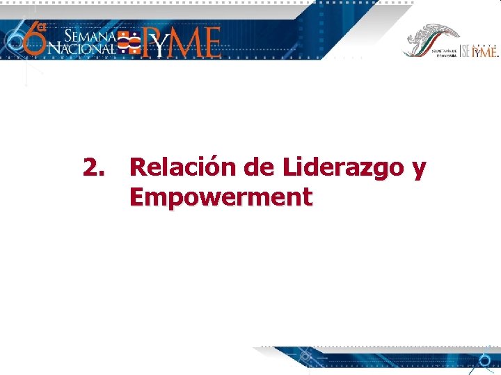 2. Relación de Liderazgo y Empowerment 