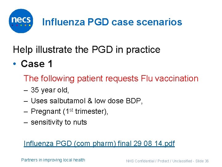 PATIENT GROUP DIRECTIONS PGDs Medicines Optimisation Hira Singh