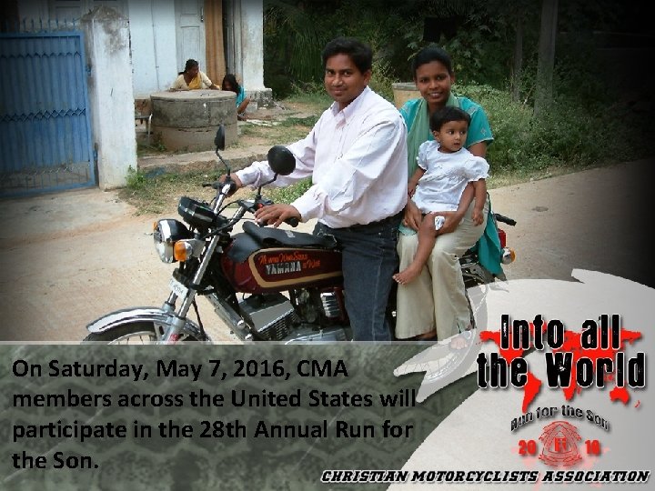 On Saturday, May 7, 2016, CMA members across the United States will participate in