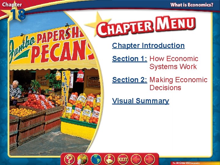 Chapter Introduction Section 1 How Economic Systems Work