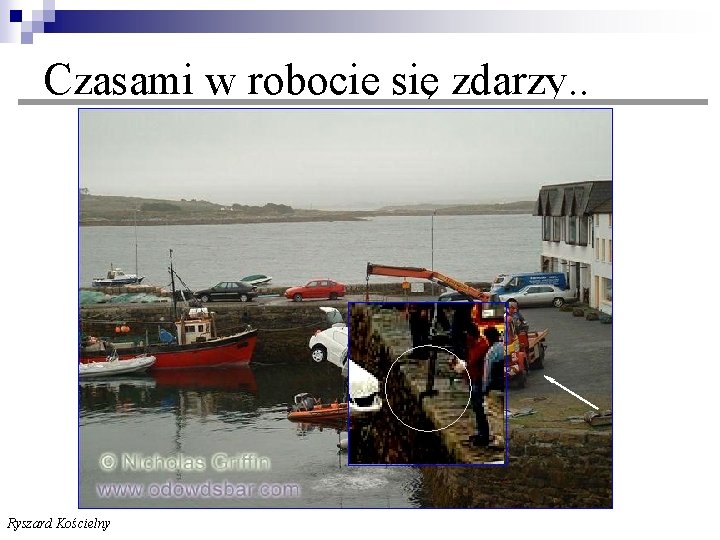  Czasami w robocie się zdarzy. . Ryszard Kościelny 