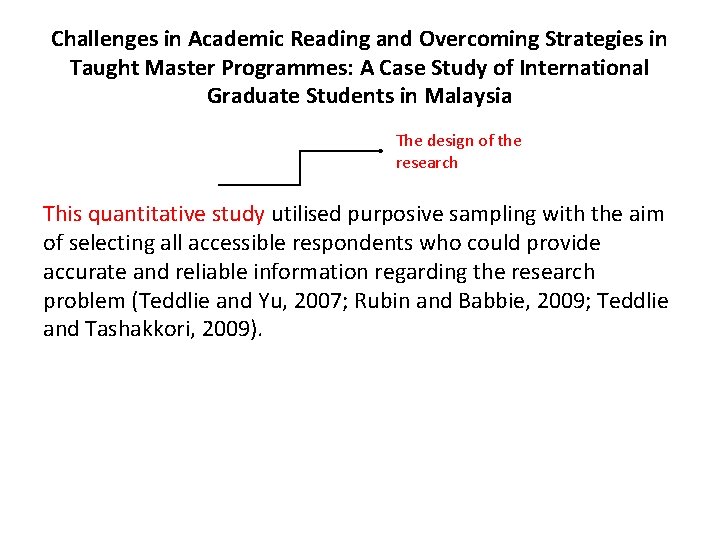 Challenges in Academic Reading and Overcoming Strategies in Taught Master Programmes: A Case Study