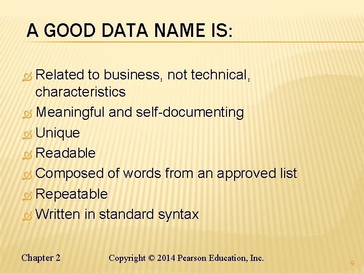 CHAPTER 2 MODELING DATA IN THE ORGANIZATION Essentials