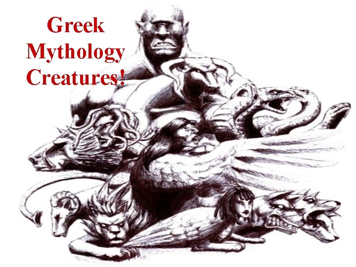 Greek Mythology Creatures! 