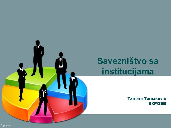 Savezništvo sa institucijama Tamara Tomašević EXPOSE 