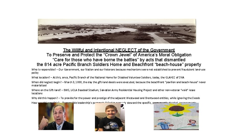 The Willful and Intentional NEGLECT of the Government To Preserve and Protect the “Crown