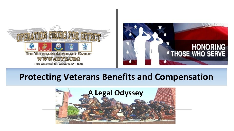 Protecting Veterans Benefits and Compensation A Legal Odyssey 