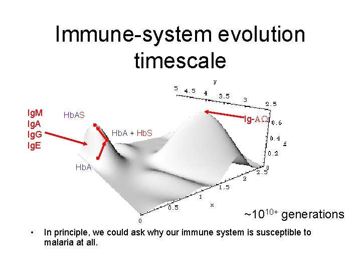 Immune-system evolution timescale Ig. M Ig. A Ig. G Ig. E Hb. AS Ig- Immune-system evolution timescale Ig. M Ig. A Ig. G Ig. E Hb. AS Ig-