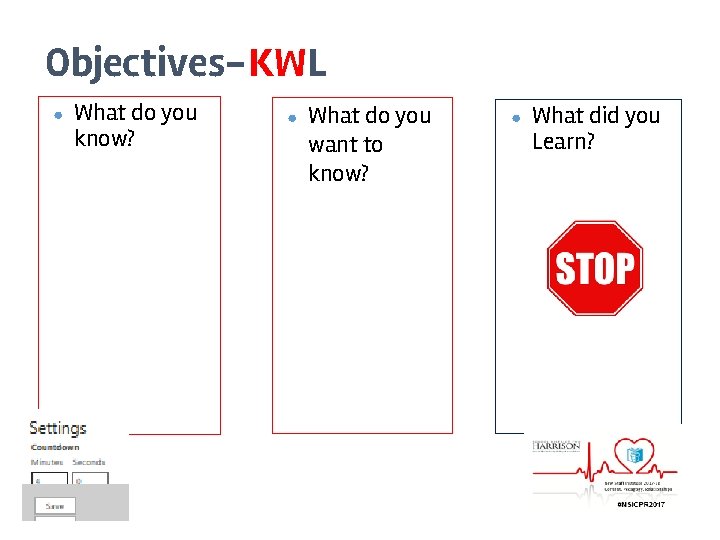 Objectives-KWL ● What do you know? ● What do you want to know? ●