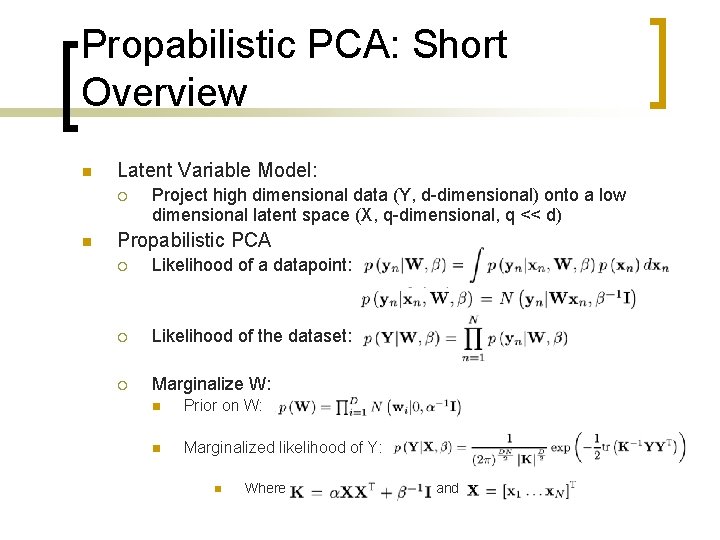Gaussian Processes In Machine Learning Gerhard Neumann Seminar