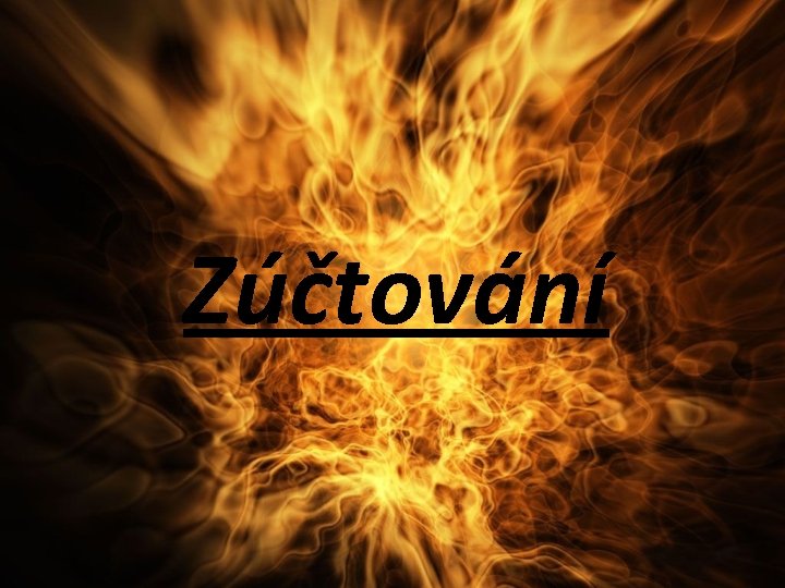 Zúčtování Zúčtování