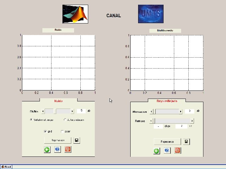 Simulador en Matlab n Canal 