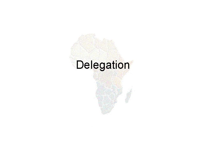 Delegation 