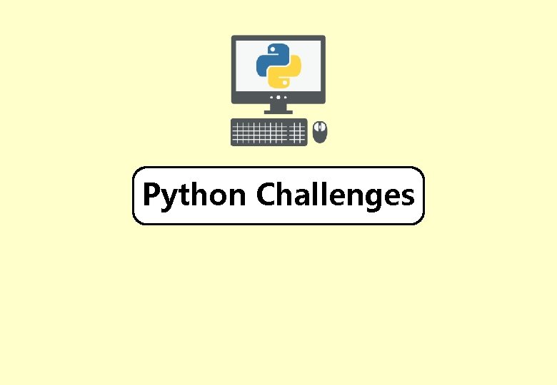 Python Challenges 