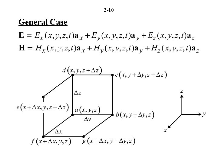 3 -10 General Case 