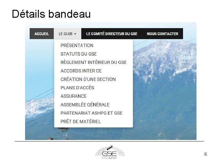 Détails bandeau 6 Détails bandeau 6