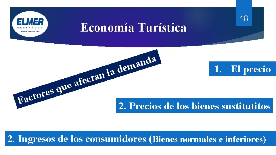 Economía Turística t c a F e d a l n a t c Economía Turística t c a F e d a l n a t c