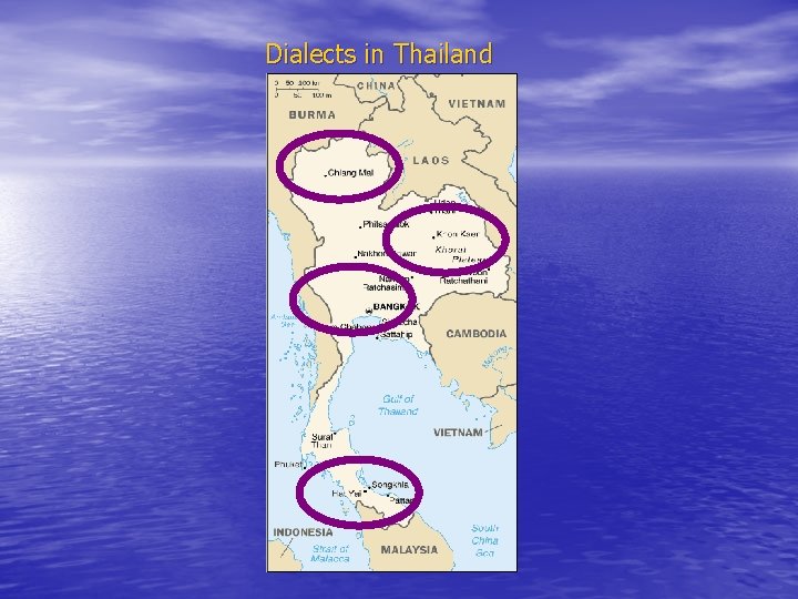 Dialects in Thailand 