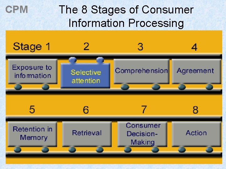 CPM The 8 Stages of Consumer Information Processing 49 