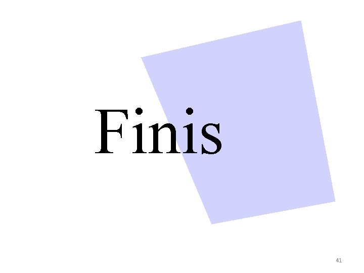 Finis 41 