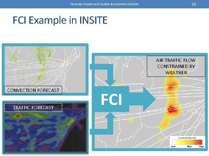 Forecast Impact and Quality Assessment Section 12 FCI Example in INSITE AIR TRAFFIC FLOW
