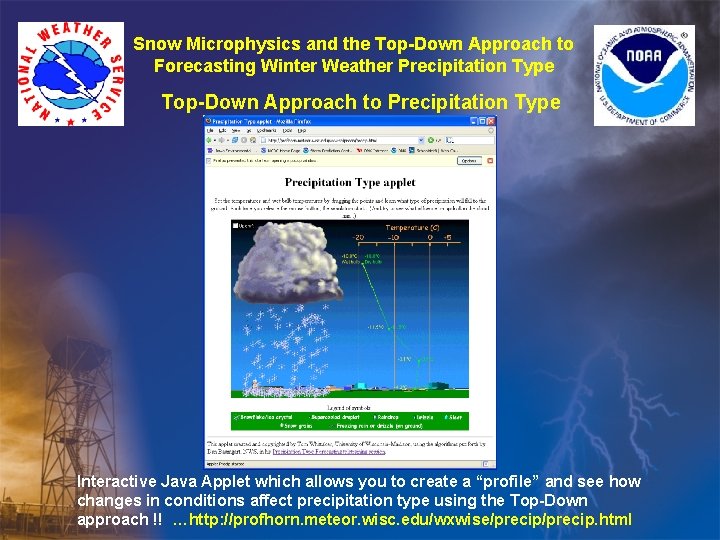 Snow Microphysics and the Top-Down Approach to Forecasting Winter Weather Precipitation Type Top-Down Approach Snow Microphysics and the Top-Down Approach to Forecasting Winter Weather Precipitation Type Top-Down Approach