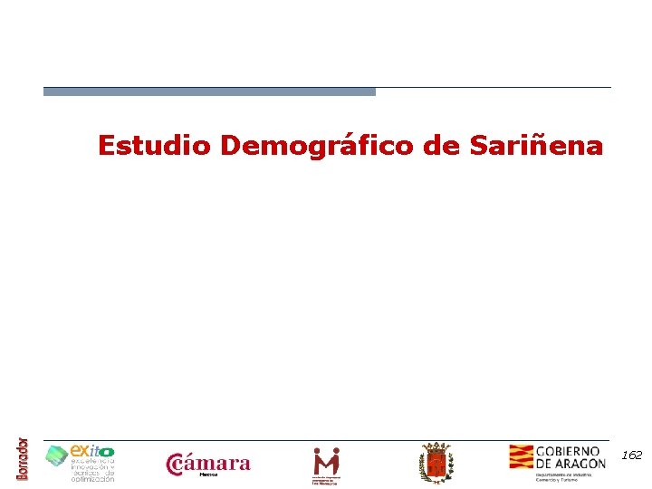 Estudio Demográfico de Sariñena 162 