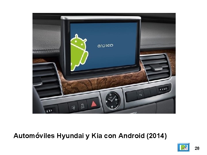 Automóviles Hyundai y Kia con Android (2014) 28 