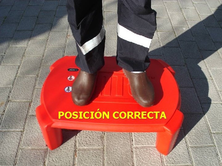 POSICIÓN CORRECTA POSICIÓN CORRECTA