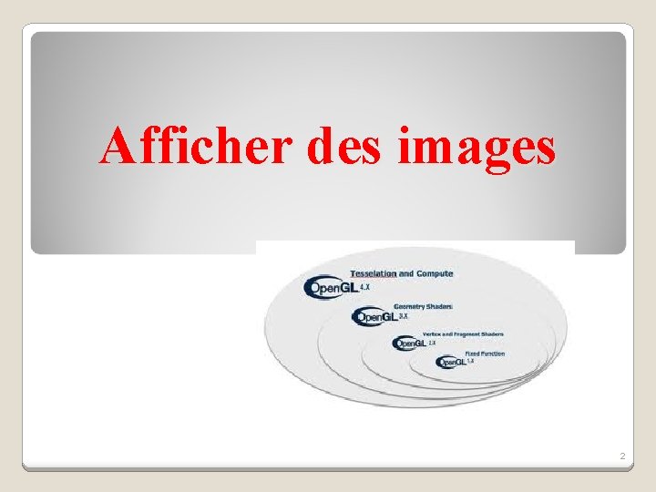 Afficher des images 2 Afficher des images 2