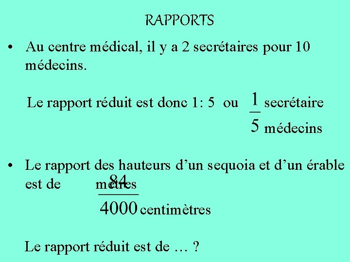 RAPPORTS • Au centre médical, il y a 2 secrétaires pour 10 médecins. Le