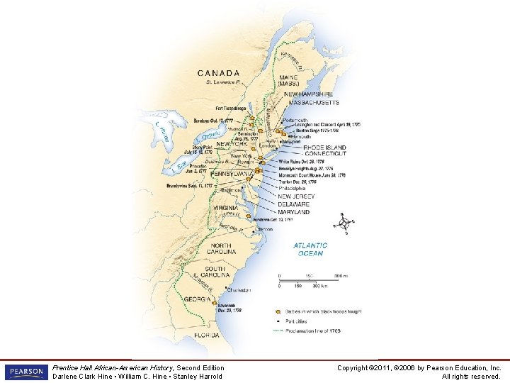MAP 4– 2 Prentice Hall African-American History, Second Edition Darlene Clark Hine • William