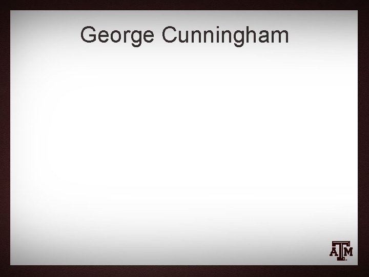 George Cunningham 