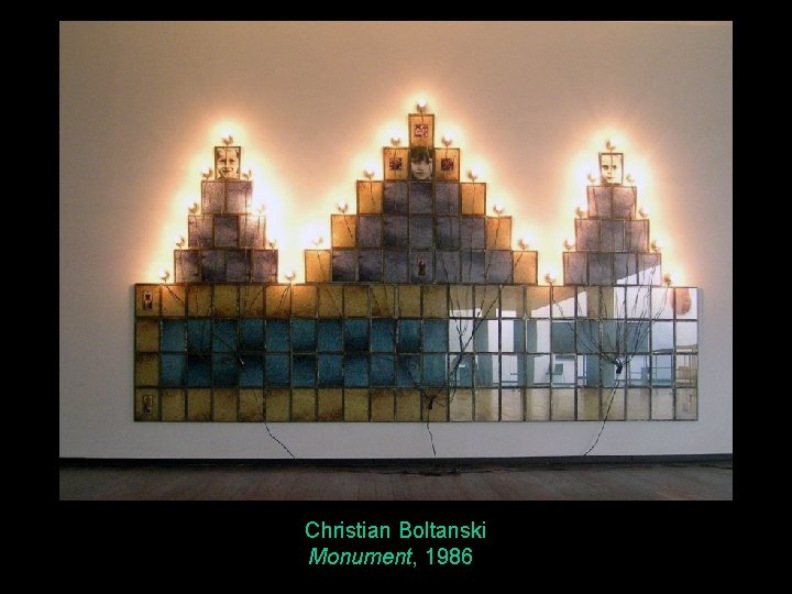 Christian Boltanski Monument, 1986 
