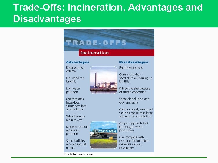 Trade-Offs: Incineration, Advantages and Disadvantages 