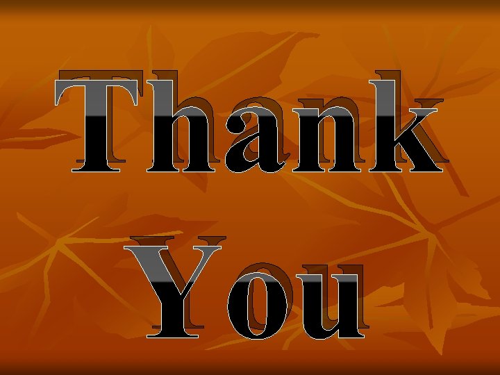 Thank You 