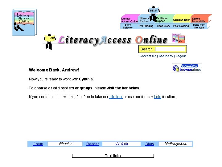 Search: Contact Us | Site Index | Logout Welcome Back, Andrew! Now you’re ready Search: Contact Us | Site Index | Logout Welcome Back, Andrew! Now you’re ready