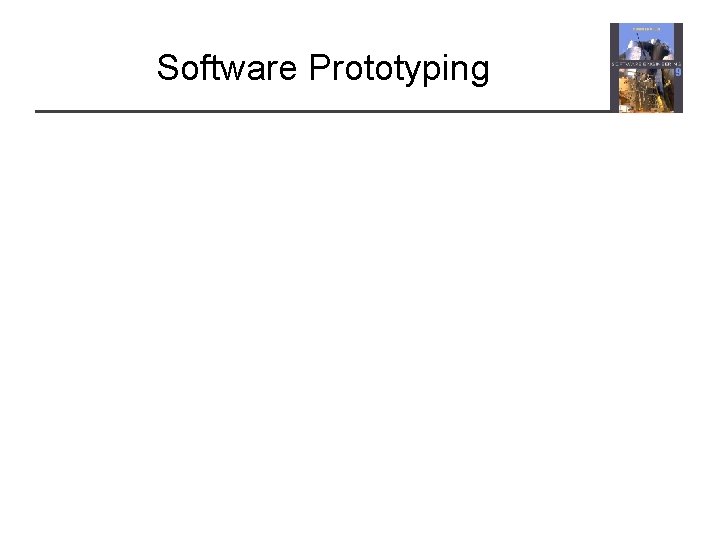 Software Prototyping 