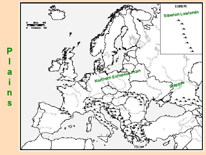 owlands L n ia r e ib S P l a i n s