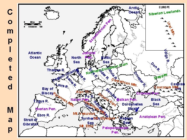 Pe n . owlands L n ia r e ib S Sc an di