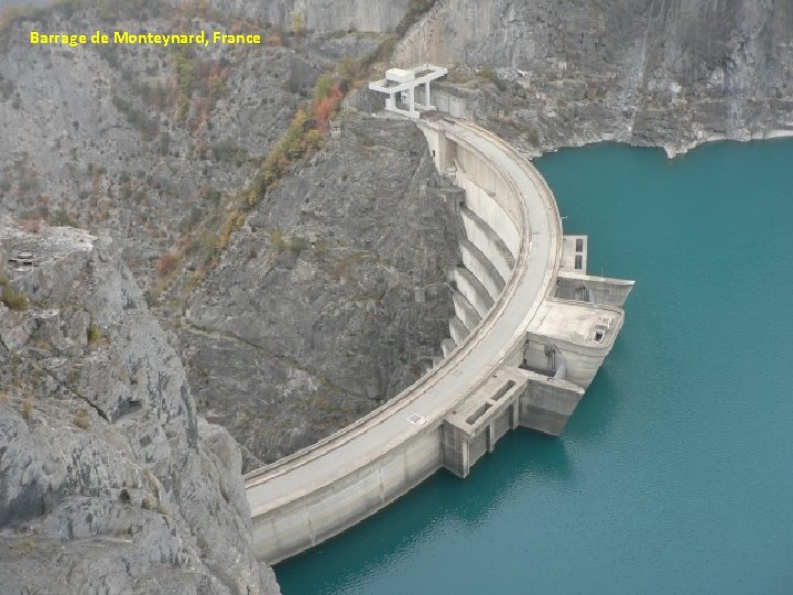 Barrage de Monteynard, France 