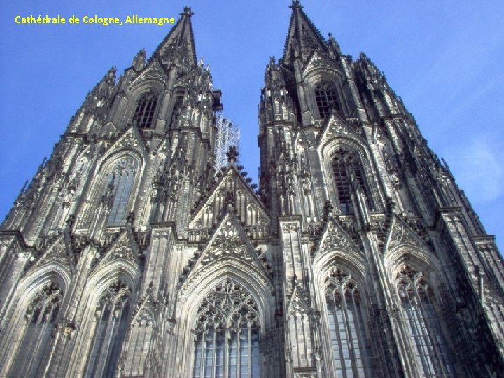 Cathédrale de Cologne, Allemagne 