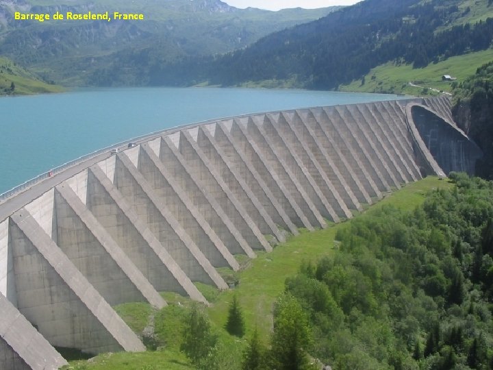 Barrage de Roselend, France 