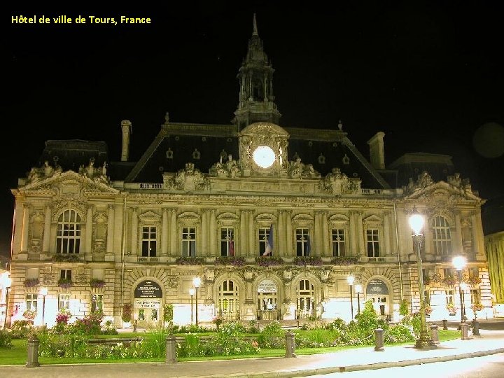 Hôtel de ville de Tours, France 
