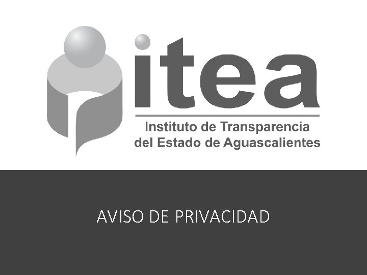 AVISO DE PRIVACIDAD 