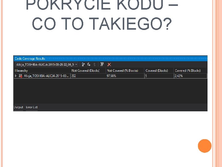 POKRYCIE KODU – CO TO TAKIEGO? 