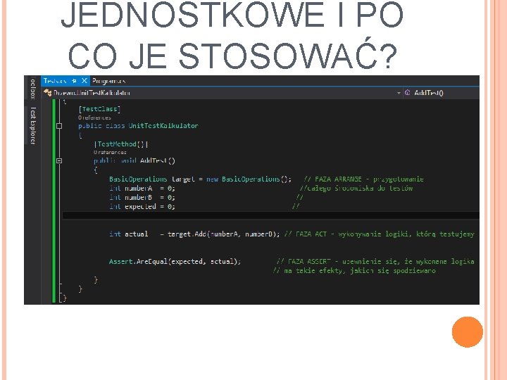 JEDNOSTKOWE I PO CO JE STOSOWAĆ? 