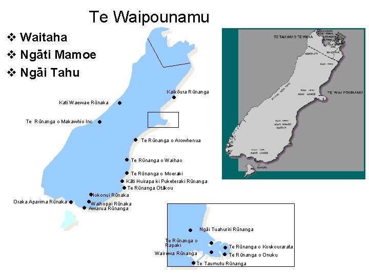 Te Waipounamu v Waitaha v Ngāti Mamoe v Ngāi Tahu Kaikōura Rūnanga Kati Waewae